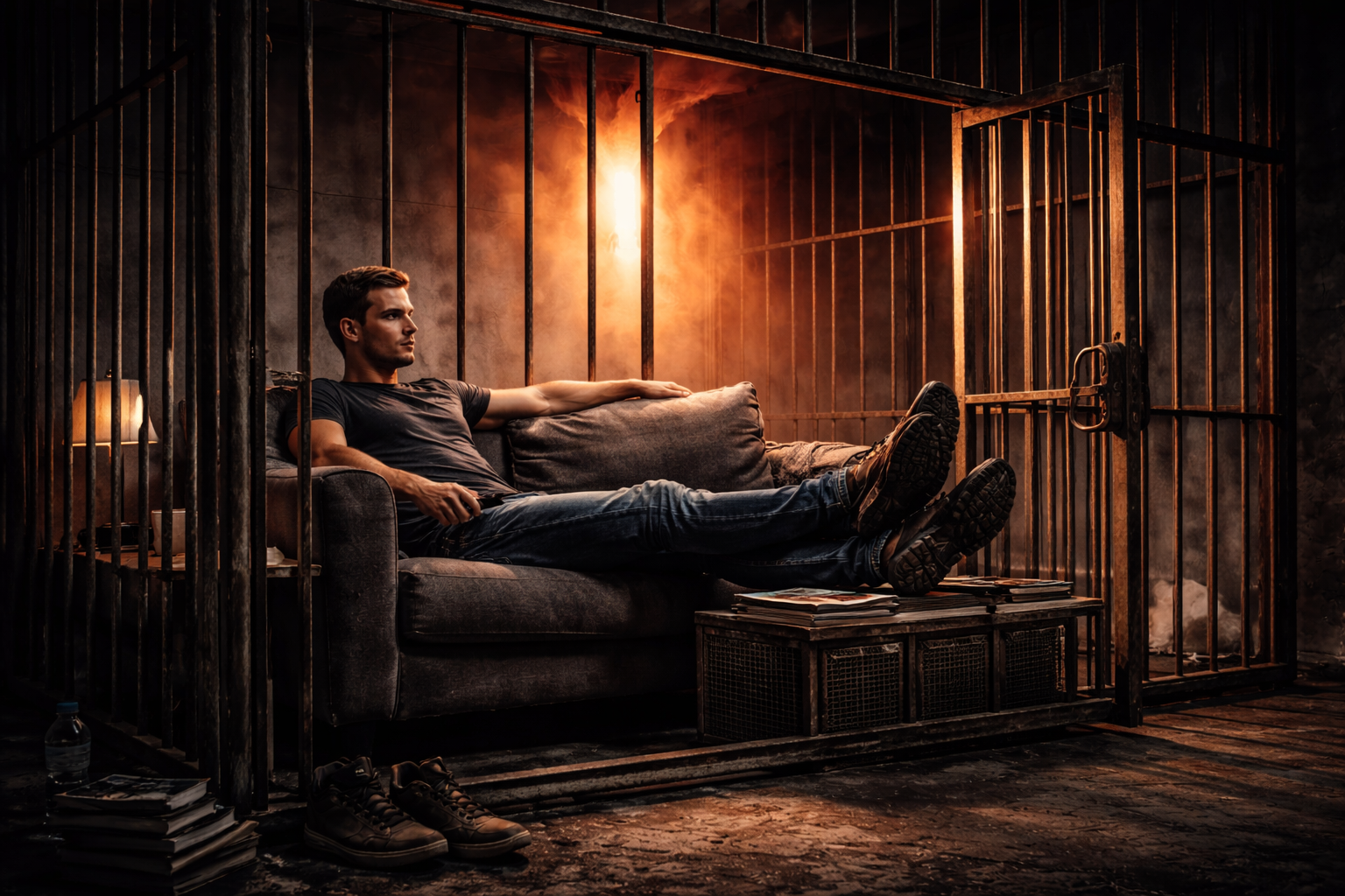 The Cage Gets Comfortable